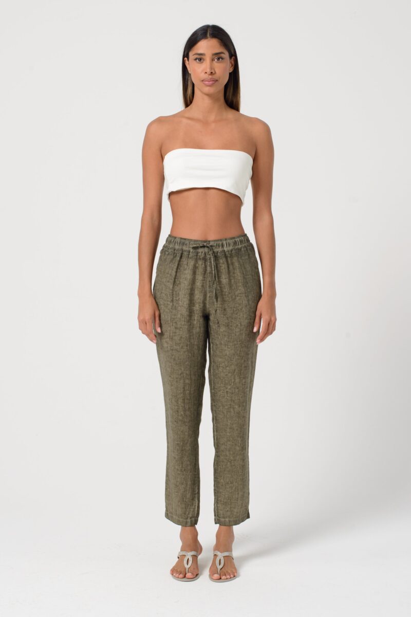 arisum Leinenhose „Willow“ – Elegante Damen Sommerhose in Naturton - Image 6