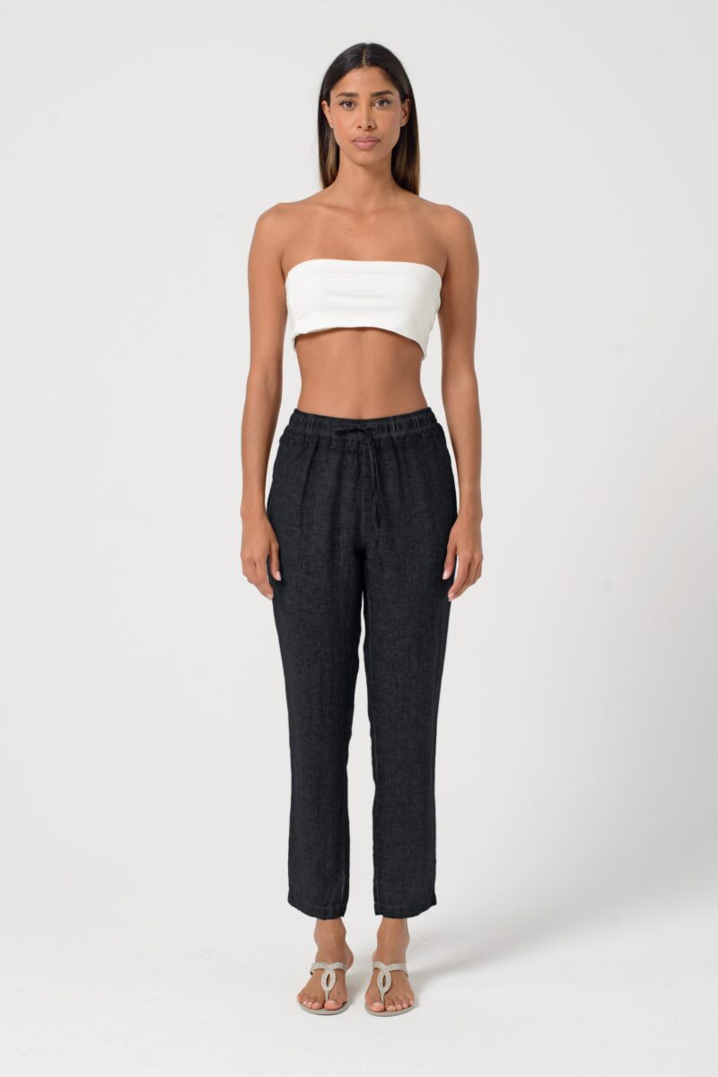arisum Leinenhose „Tonga“ – Damen Sommerhose in warmem Sandton - Image 5