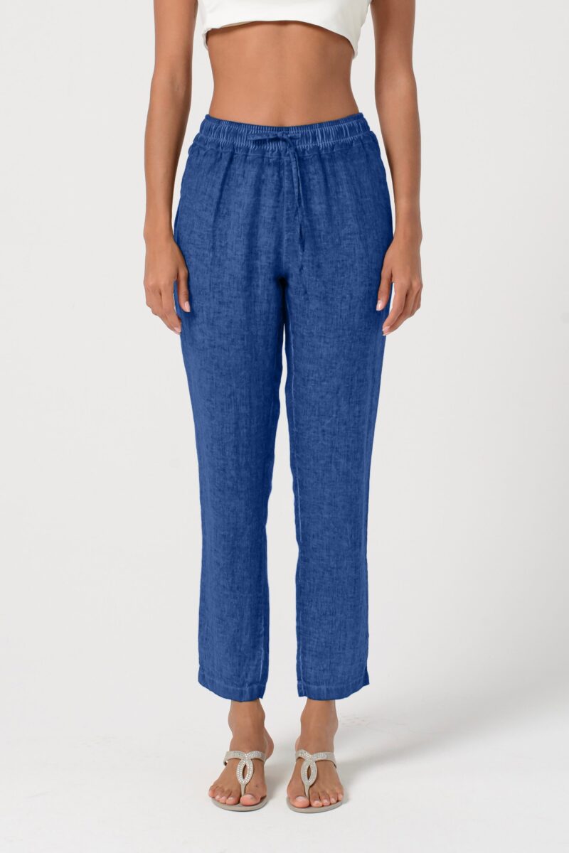 arisum Leinenhose „Pacific“ – Damen Sommerhose in sanftem Blau - Image 5