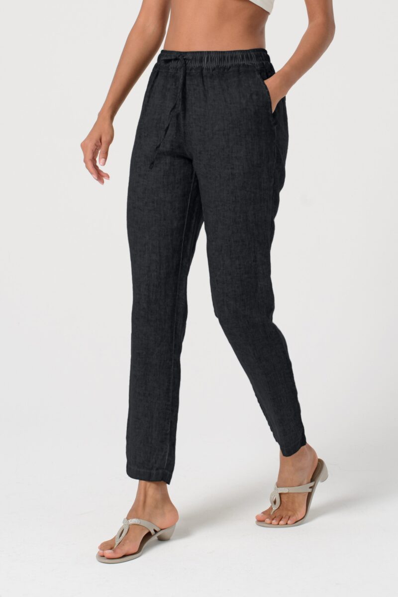arisum Leinenhose „Tonga“ – Damen Sommerhose in warmem Sandton - Image 2