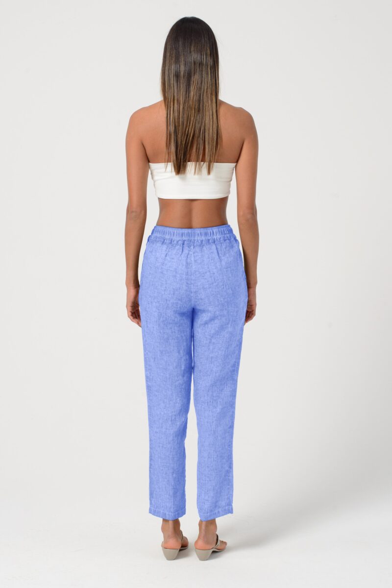 arisum Leinenhose „Bay“ – Elegante Damen Sommerhose in Blau - Image 3