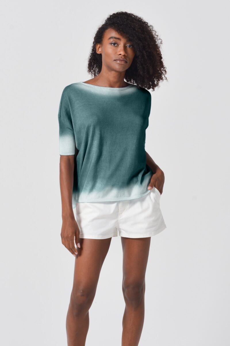 arisum Catalina Strickpullover „Seaweed“ – Leichter Damen Knit in Meeresgrün - Image 4
