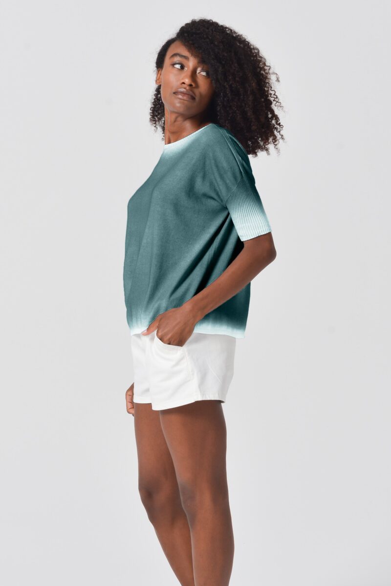 arisum Catalina Strickpullover „Seaweed“ – Leichter Damen Knit in Meeresgrün - Image 2