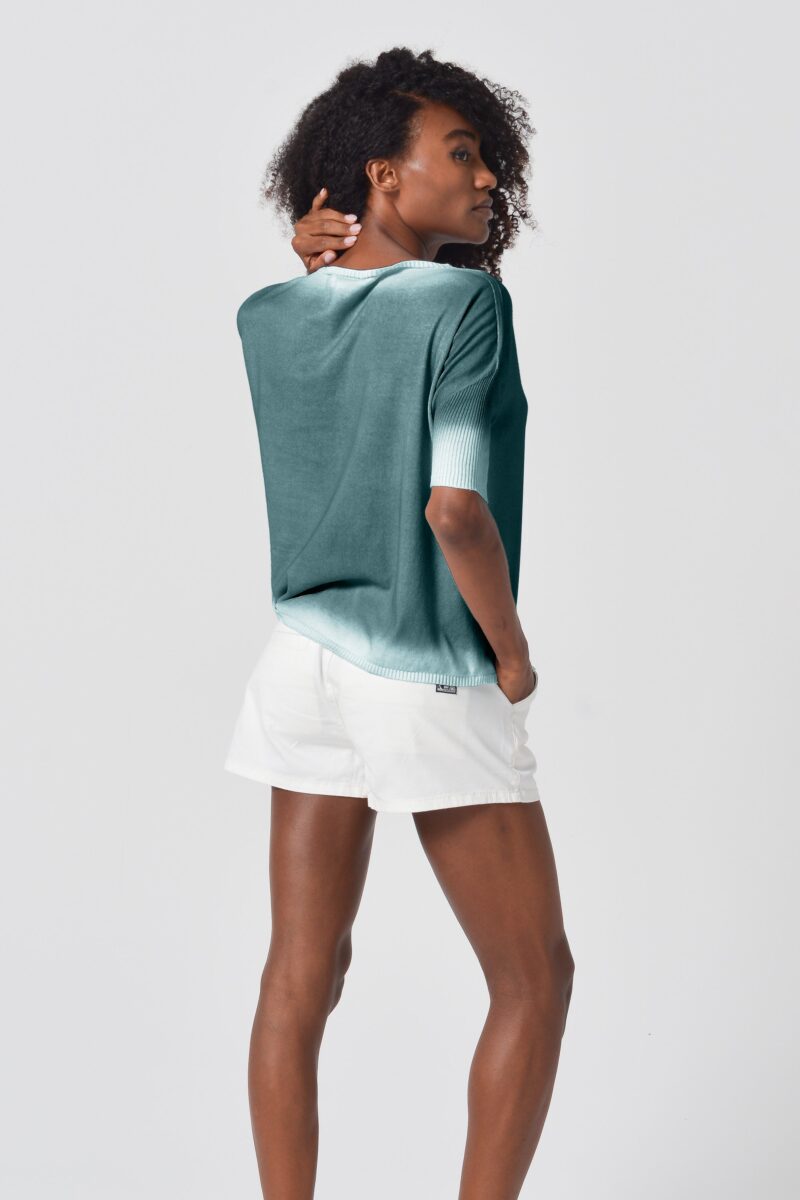 arisum Catalina Strickpullover „Seaweed“ – Leichter Damen Knit in Meeresgrün - Image 3