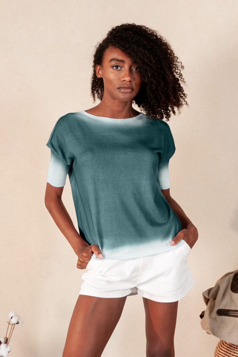 arisum Catalina Strickpullover „Seaweed“ – Leichter Damen Knit in Meeresgrün - Image 6