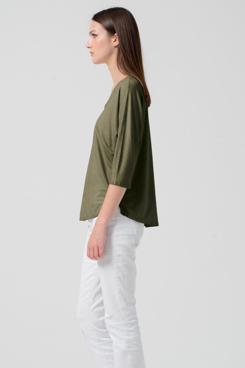 arisum Kimora T-Shirt „Willow“ – Damen Shirt in sanftem Grün - Image 4